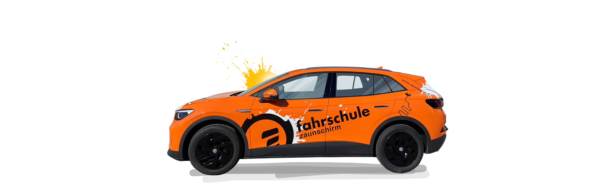 Autos Fahrschule Zaunschirm